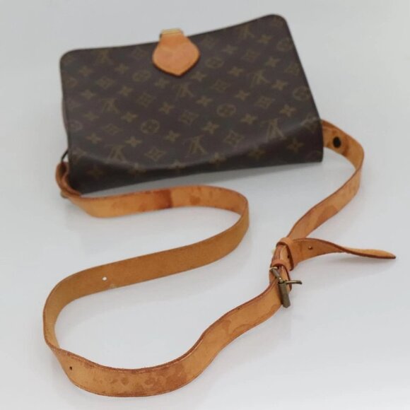 LOUIS VUITTON Monogram Cartouchiere GM Shoulder Bag M51252 LV Auth BA4214 - Picture 8 of 16